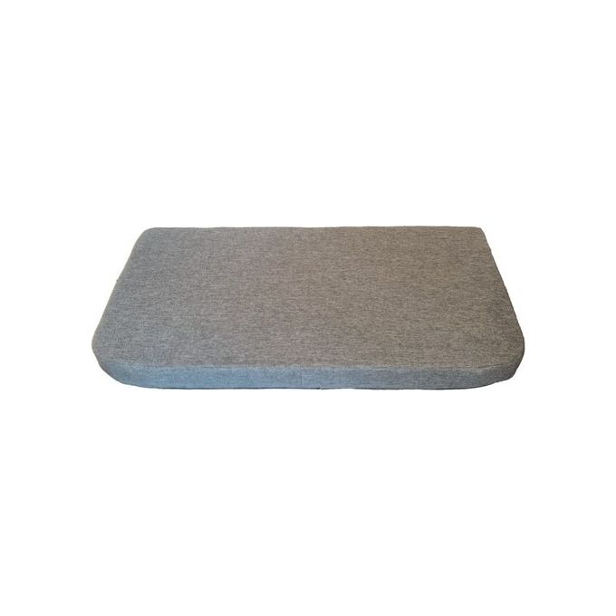 Olibo' 0912999-B Net bench Cuscino divano sfoderabile in misto cotone per 2 posti a sedere colore Grigio chiaro