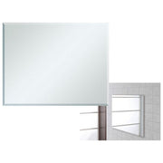 Feridras 178006-B Prime Specchio da Bagno Rettangolare Bisellato 2,5 cm 80x60 cm Reversibile colore Specchio