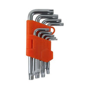Alte Serie Chiavi Torx T10-50 pezzi 9 con Foro cromo vanadio Corte - 01976