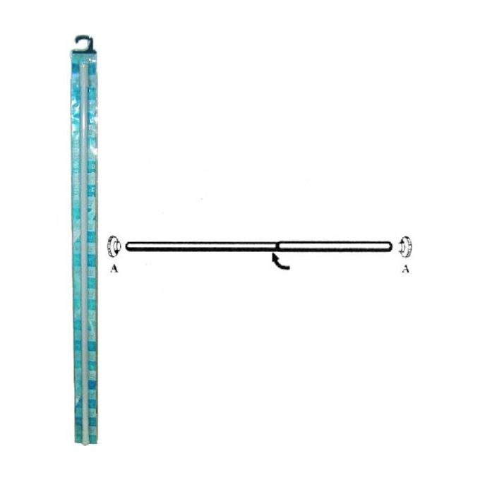 Aglaia Tubo Tende Doccia 140-260 Estensibile