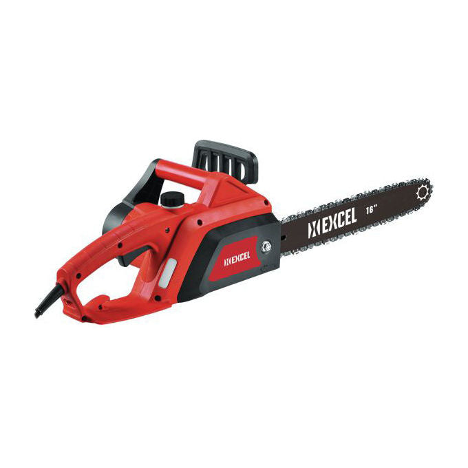 EXCEL CDF04774 Elettrosega 1800 W con Barra da 40 cm Lubrificazione Automatica Freno Catena Meccanico Antivibrante colore Rosso
