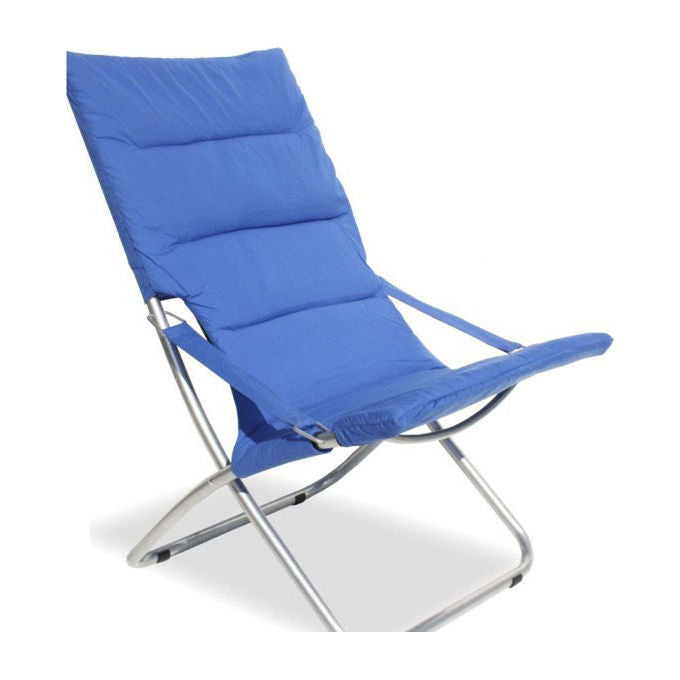 Vette 04906 Poltrona Acciaio Canapone Blu