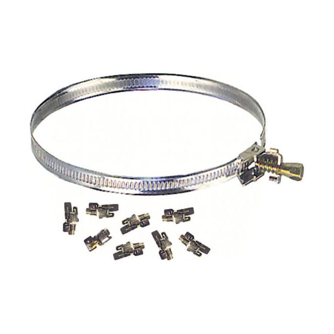 Quality 05680 Fascetta Stringitubo Inox KIT_ 9mm 3mt
