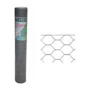 T-Rex 05894 Rete Tripla Zincata 16 2-0.60 H 50 10mt