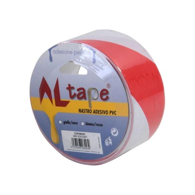 Altape Rotolo Nastro Segnaletica Adesivo B-R M 33 - 06553