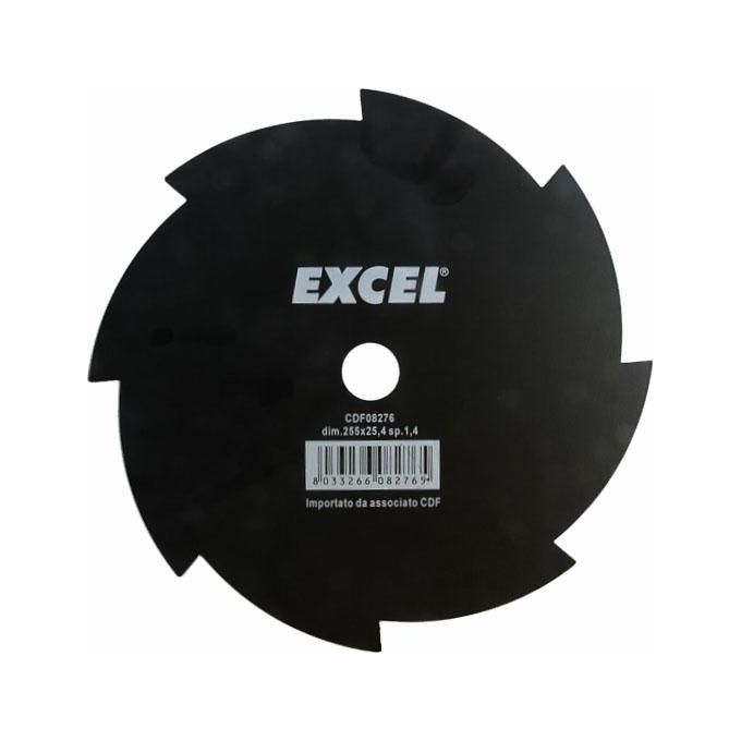 Excel Disco Acciaio 8 Denti Mm 255