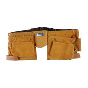 Alte Borsa Carpentiere 6 Tasche Crosta Doppia