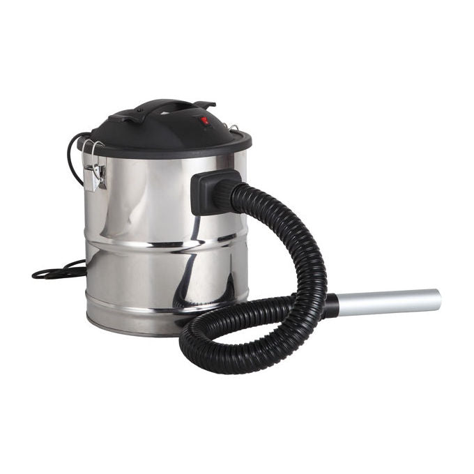EXCEL 06581 Lapillo Phenix Aspiracenere 18 L 1000 W acciaio inox aspirazione soffiaggio colore Inox Nero