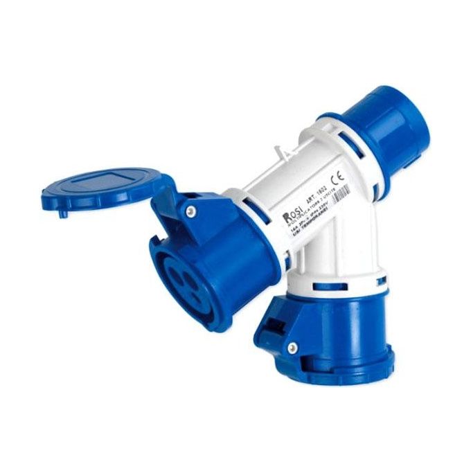 Rosi Adattatore Sp Cee 2Pt Pr Cee 2X2Pt