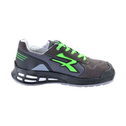 U-Power RN20016-47 Red Premium Scarpe Antinfortunistiche Basse S1P SRC ESD Puntale Alluminio Suola Infinergy colore Grigio Verde