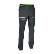 U-power WFU267RL Horizon Pantaloni da Lavoro Stretch Multitasche Jogging 92% Nylon 8% Spandex 260 gr-m² colore Black Asphalt Grey Green