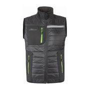 U-power WFU278RL WALL Gilet da Lavoro Termoregolante Idrorepellente Imbottitura Grafene colore Asphalt Grey Green