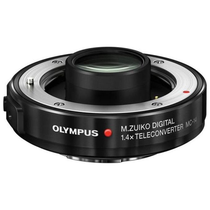 OM-SYSTEM MC-14 PRO Teleconverter 1.4x compatibile con M.Zuiko Digital ED 40-150mm f-2.8 PRO 300mm f-4.0 IS PRO 150-400mm f-4.5 TC1.25X IS PRO 90mm f-3.5 Macro IS PRO 100-400mm f-5.0-6.3 100-400mm f-5.0-6.3 IS II 150-600mm f-5.0-6.3 IS colore Nero