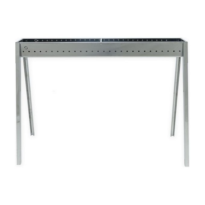 Lisa Milano 100 Cuocispiedini per Barbecue Da Giardino con Design Funzionale 100x32,5xh79,5 cm