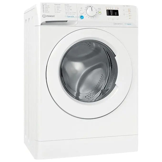 Indesit BWSA 7125X WV IT Lavatrice Slim 7 Kg Classe B Profondita' 43 cm Centrifuga 1200 giri Motore Inverter Funzione Vapore