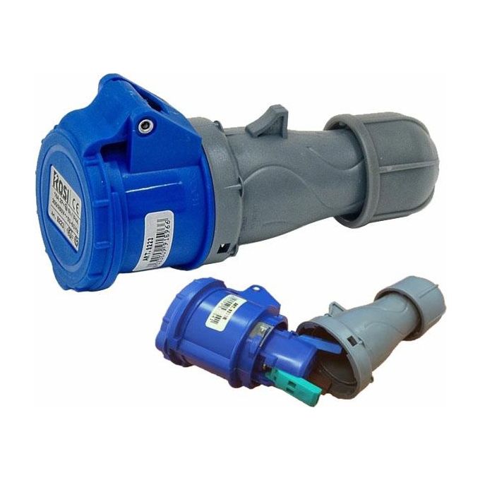 Rosi Presa Cee 2Pt Ip44 Cablaggio Rapido