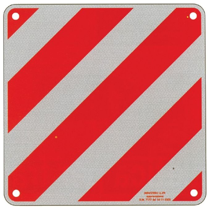 Cartello Carichi Sporgenti A Norme 50X50-4191