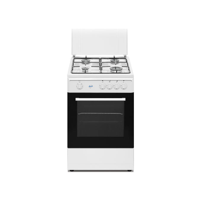 Ducati SD554WG Cucina a Gas Libera Installazione 4 Fuochi Forno a Gas 49 L (86x50x52 cm) colore Bianco