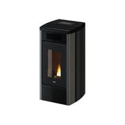 Cadel 7023115 Atena Plus 12 T2 Stufa a Pellet 12 W Ventilata Canalizzabile Wi-Fi colore Titanio