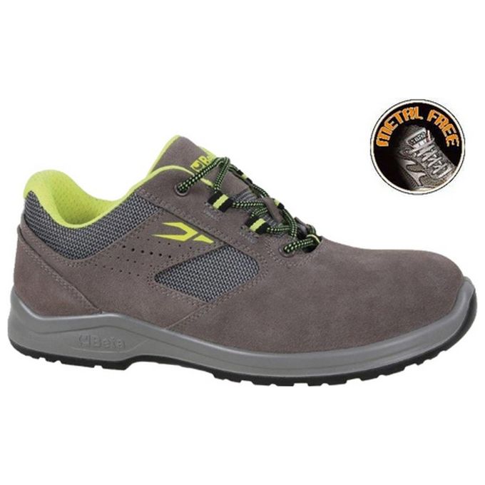 Beta 7222PEK Scarpe Antinfortunistiche Basse S1P SRC Puntale Polimerico Antiperforazione Metal Free colore Grigio