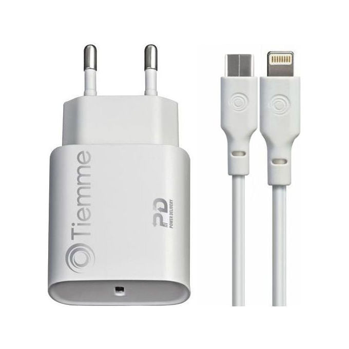 Tiemme 3647 Caricabatterie 1 Usb-C Cavo