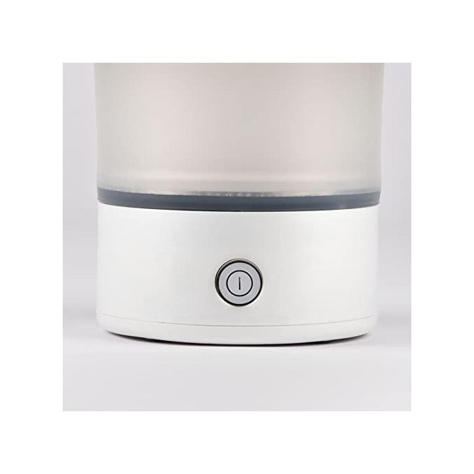 Girmi BL0301 Bollitore Pieghevole in Silicone 0.6 L 600 W Cavo Removibile BPA Free colore Bianco