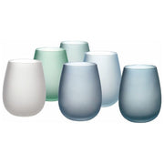 VDE Tivoli 1996 Happy Hour Set 6 Bicchieri Frosted 500 Ml