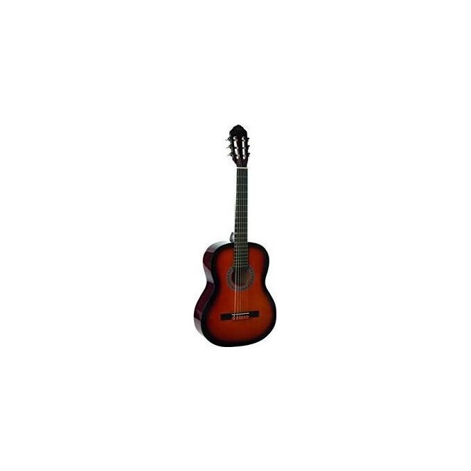 EKO Chitarra Classica CS-2 1-2 Sunburst per Musicisti in Erba con Corpo in Legno e Finitura di Qualita' Superiori