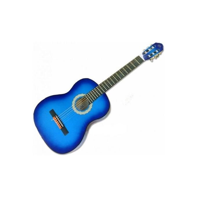 EKO Chitarra Classica CS-5 3-4 Blueburst Strumento Musicale per Musicisti di Ogni Livello