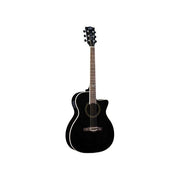 EKO 06217322 NXT Chitarra Acustica Dreadnought Cutaway Top in Abete Fasce e Fondo in Mogano Tastiera in South American Roupana' Elettronica Eko G03 colore Nero