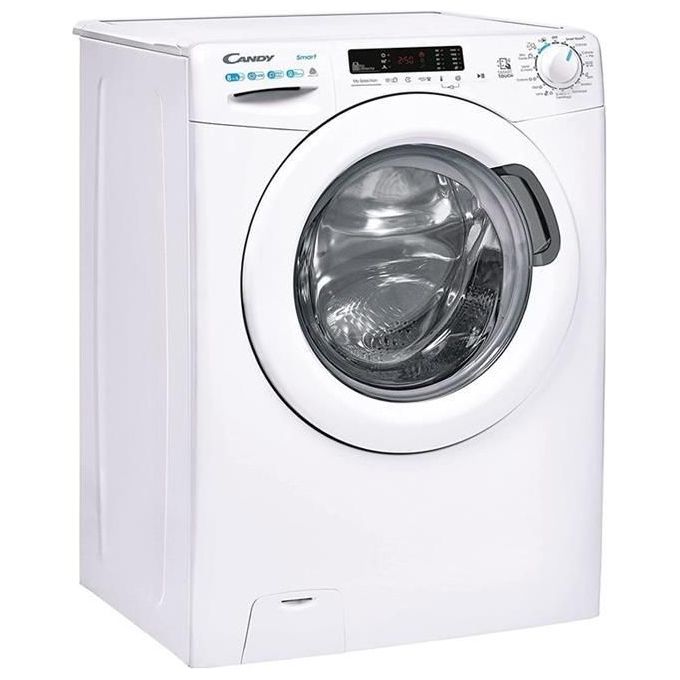 Candy CSWS4852DW3-1-11 Smart Lavasciuga Frontale 8-5 Kg 1400 rpm Classe E NFC 16 Programmi (85x60x53 cm) colore Bianco