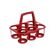 Tontarelli 8075144688 Cover Line Cestello Porta Bottiglie 6 Posti colore Rosso