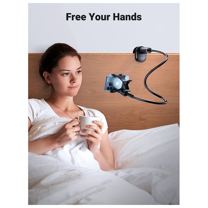 Ugreen Multifunction Phone Clip Stand 90cm Nero