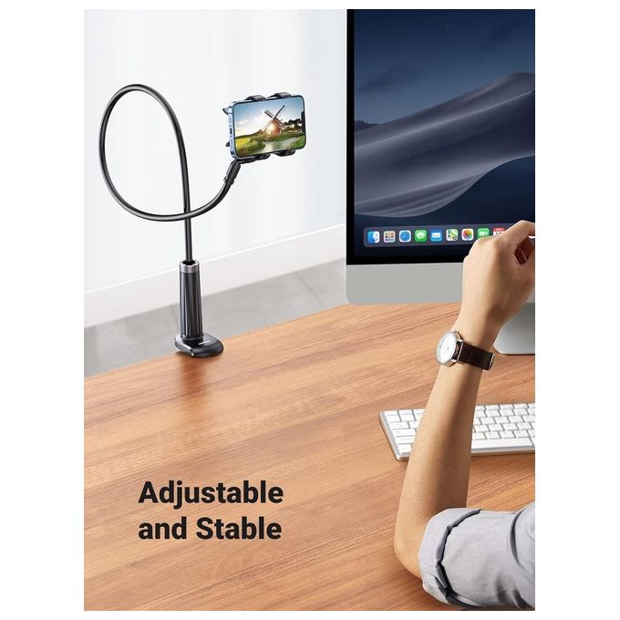 Ugreen Multifunction Phone Clip Stand 90cm Nero