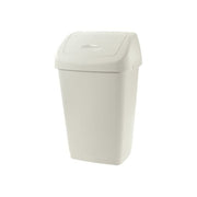 Tontarelli 8101384112 Aurora Pattumiera con Coperchio Basculante 25 L colore Bianco