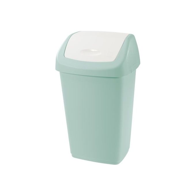 Tontarelli 8101386ACF Aurora Pattumiera Basculante 9 L 19x23.5x39 cm colore Salvia