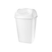 Tontarelli 13832 Grace Pattumiera con Coperchio Basculante 50 L colore Bianco