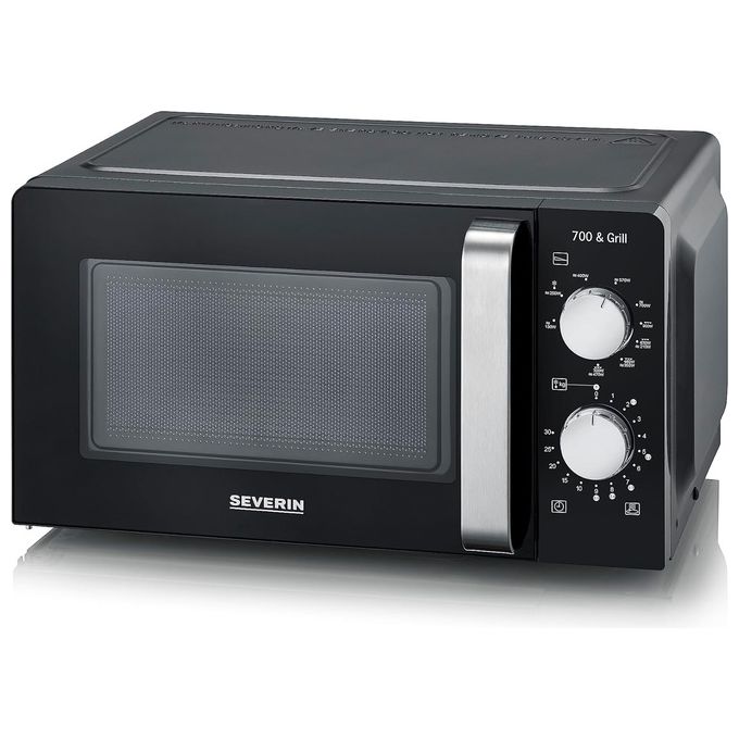 Severin MW7781 Forno a microonde combinato con Grill 17 L 700 W Grill 900 W 9 livelli di potenza colore Nero