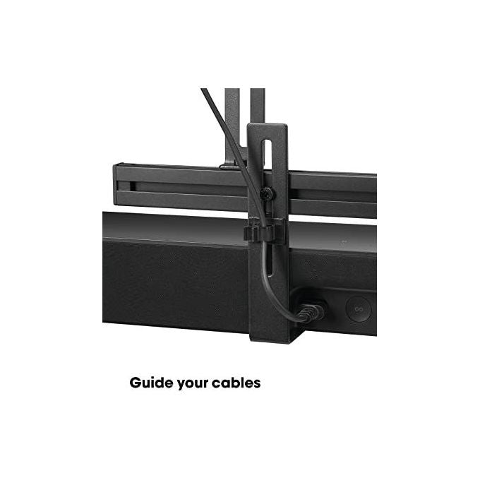 Vogel's 8153550 SOUND Supporto per Soundbar Universale fino a 6,5 Kg Altezza Regolabile e Girevole colore Nero