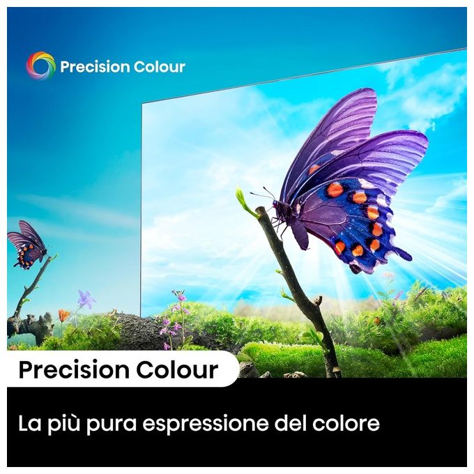 Hisense 50A69Q Smart TV 50'' 4K Ultra HD LED VIDAA U8 Dolby Vision HDR10+ AirPlay2 colore Nero