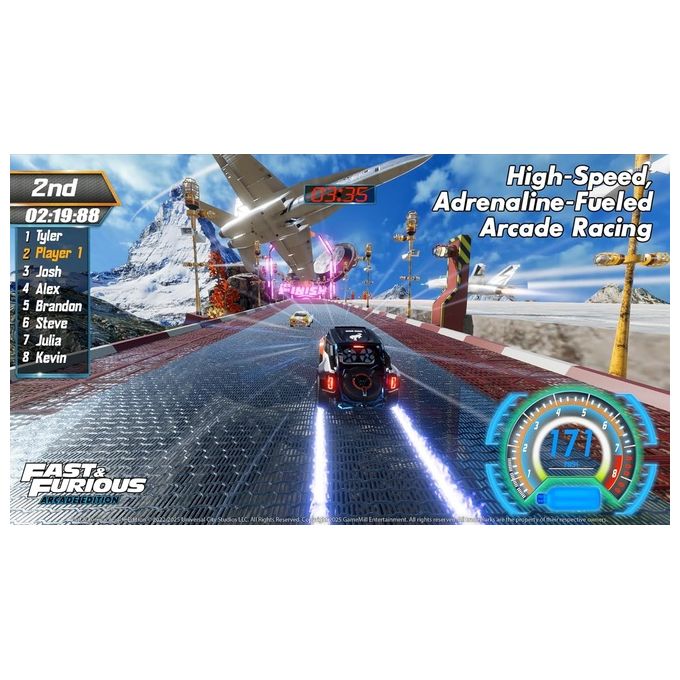 GameMill Entertainment, Fast and Furious Arcade Edition, Nintendo Switch, Standard