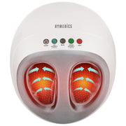 HoMedics FMS-350H-EU Air Pro Shiatsu Massaggiatore Plantare Compressione Aria Calore 3 Programmi colore Grigio