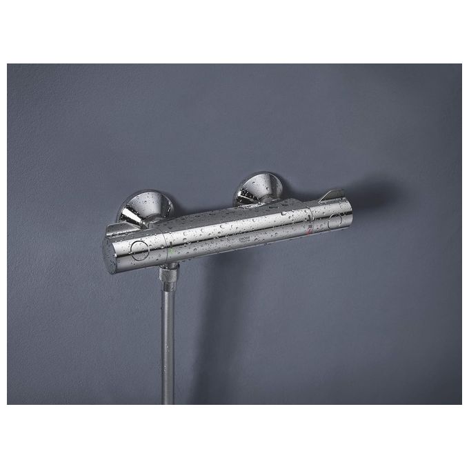 GROHE 34558000 Grohtherm 800 Miscelatore Termostatico per Doccia Tecnologia TurboStat Finitura Cromata StarLight colore Cromo