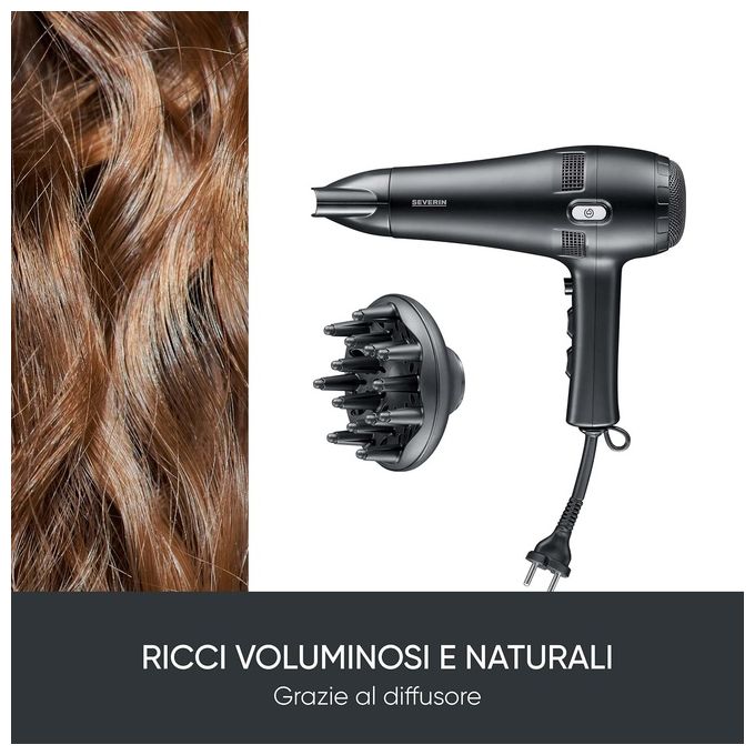 Severin, Ferro da Stiro a Secco e a Vapore BA3243, 2400W, Rosso Bianco