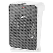 Unold 86450 Termoventilatore da Pavimento 2000 W con Oscillazione 70° Termostato Regolabile Spegnimento Automatico IP21 colore Bianco Grigio