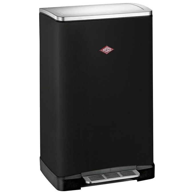 Wesco BIG DOUBLE BOY Cestino a pedale 36L 2 scomparti Grafite opaco