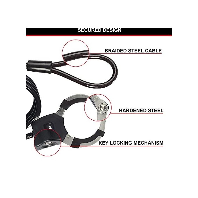 Master Lock 8275EURDPROBLK Lucchetto a Manette Street Cuff