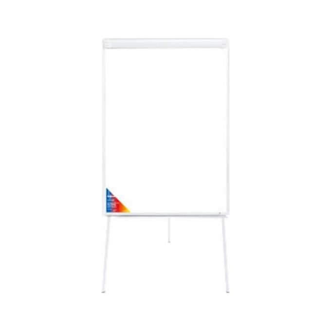 ITERNET 8305A Lavagna Magnetica con Cavalletto 70x100 cm Superficie Scrivibile e Cancellabile Portapenne e Ganci Portablocco colore Bianco