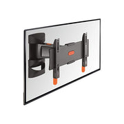 Vogel's BASE 25 S BASE Supporto a Parete Rotazione 120° Fino a 43 Pollici VESA 200x200 Peso Massimo 20 Kg colore Nero