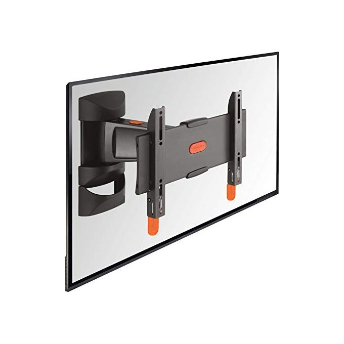 Vogel's BASE 25 S BASE Supporto a Parete Rotazione 120° Fino a 43 Pollici VESA 200x200 Peso Massimo 20 Kg colore Nero
